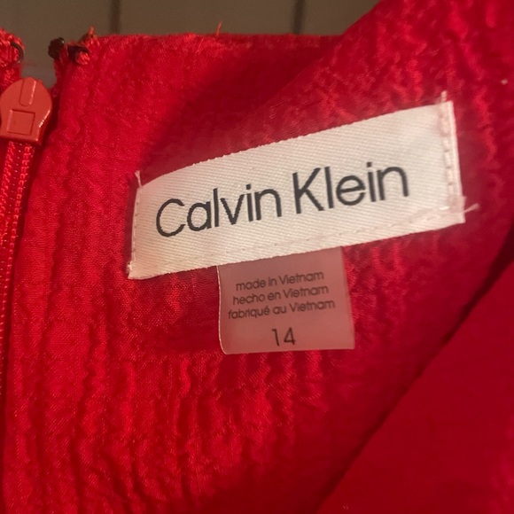 Calvin Klein red dress - Picture 5 of 6